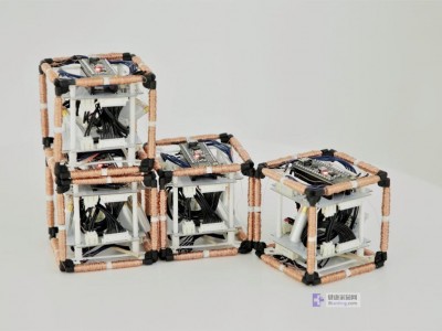 这些可以变形的机器人可以成为太空中的好家具