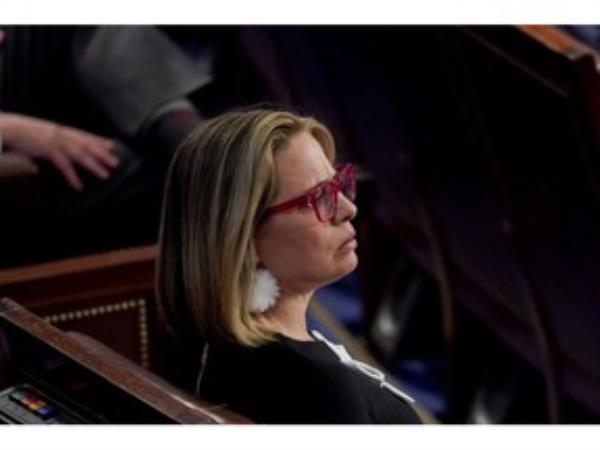 Senator Kyrsten Sinema, a Democrat from Arizona, attends the State of the Unio<em></em>n address by U.S. President Joe Biden at the U.S. Capitol in Washington, D.C., U.S., on Tuesday, March 1, 2022. Biden's first State of the Unio<em></em>n address comes against the backdrop of Russia's invasion of Ukraine and the subsequent sanctions placed on Russia by the U.S. and its allies.